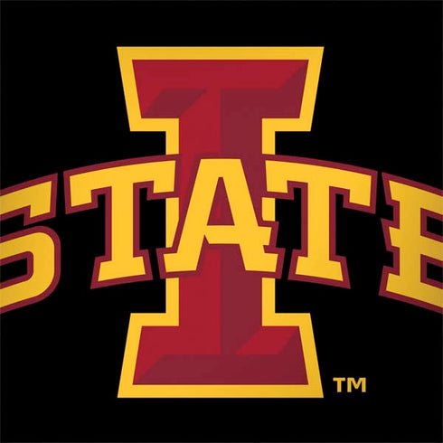 Iowa State University Primary Logo Black MacBook Skins